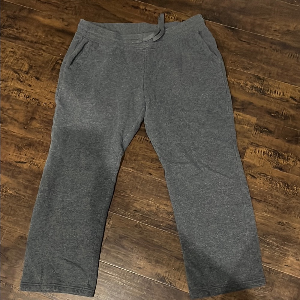 Gray Casual Lounge Pants